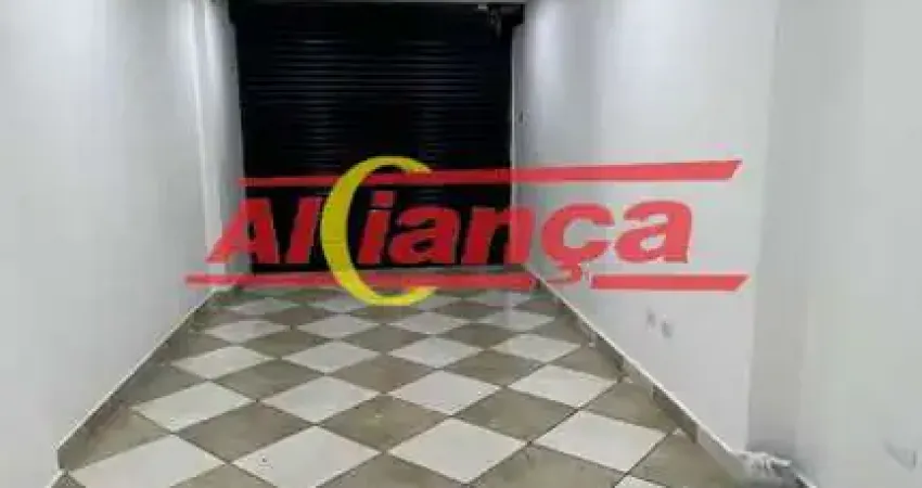 Salão comercial para alugar com 2 banheiros, cozinha, área serviço - Vila Nilo - São Paulo