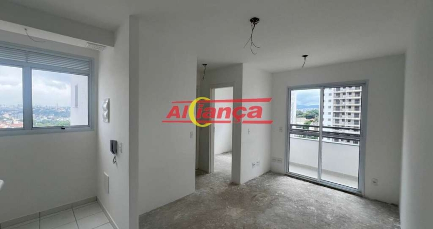 APARTAMENTO PARA ALUGAR COM 42M², 2 QUARTOS, SUÍTE, 1 VAGA, VILA ROSÁLIA - GUARULHOS/SP - R$ 2000