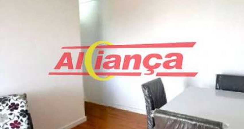 APARTAMENTO MOBILIADO PARA ALUGAR , 52M², 2 QUARTOS, 1 VAGA, JD SANTA MENA - GUARULHOS POR R$ 1.900