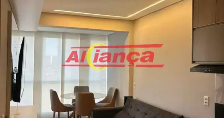 Studio para alugar com planejados, sacada, 1 vaga, Macedo - Guarulhos por R$ 3.000,00
