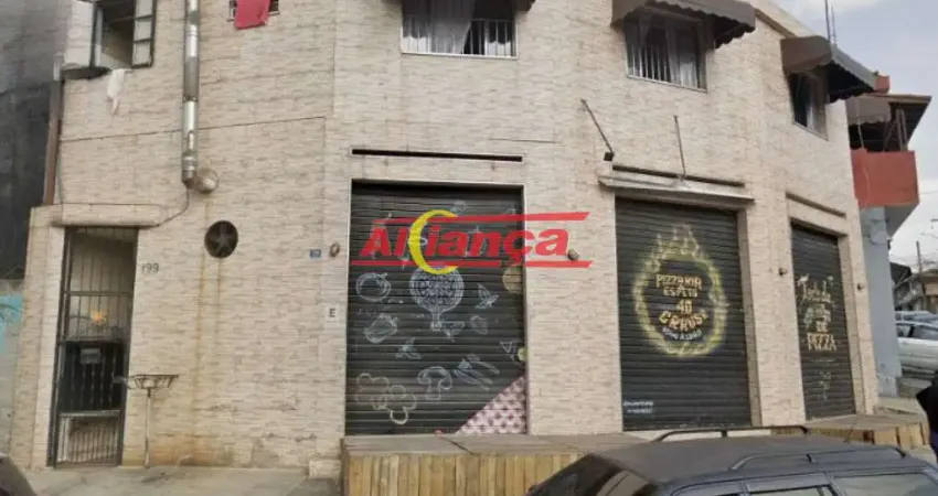 Salão para alugar,  93m²  - Jardim Adriana - Guarulhos/SP - por R$ 1.900,00