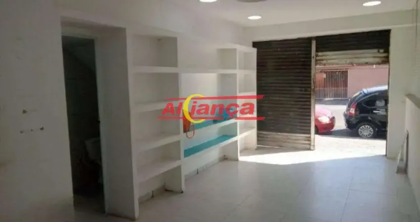 Salão para alugar, 90m²  - Ponte Grande - Guarulhos/SP -R$ 2.600,00