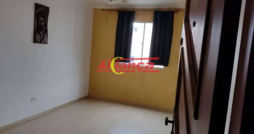 Apartamento para alugar com 1 quarto, 1 banheiro e 1 vaga- 50m²- Cocaia - Guarulhos - SP