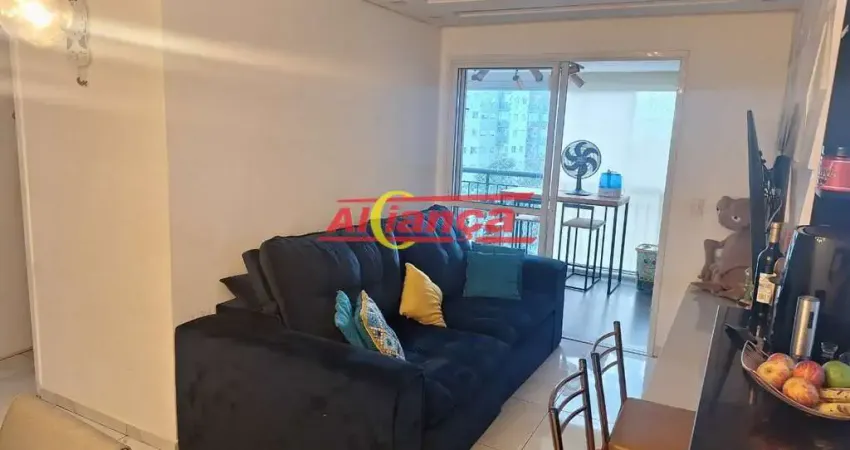 Apartamento semi mobiliado para alugar com 2 quartos, 2 banheiro- 60m²- Jardim Flor da Montanha
