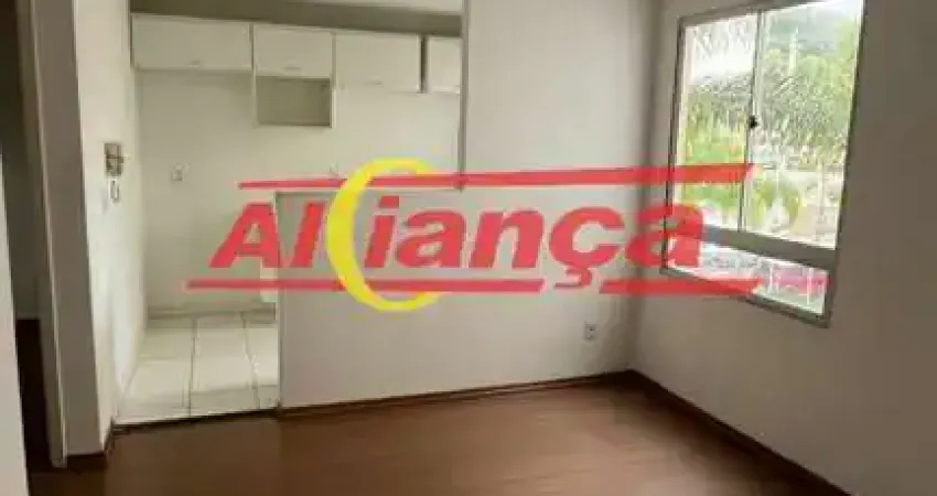 Apartamento com 2 quartos para alugar,  48m² - jardim Ansalca - Guarulhos/SP - por R$ 1.400,00