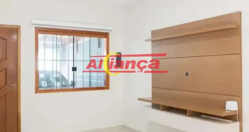 Sobrado com 2 quartos e 1 vaga para alugar, 80m² - Gopoúva - Guarulhos/SP -R$2.400,00