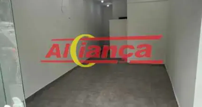 Salão comercial para alugar  com 30m² no jardim paraventi - guarulhos/sp por r$ 1.920,00