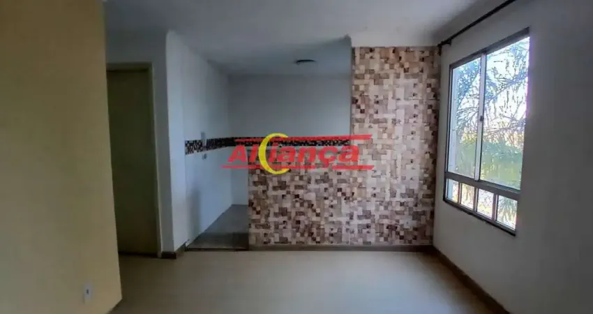 Apartamento para alugar com 2quartos,  1 vaga de garagem - bonsucesso - guarulhos por r$: 1.200,00
