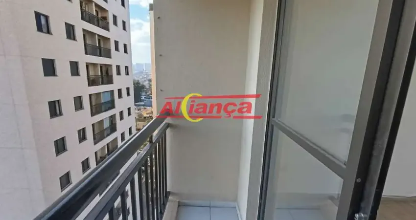 Apartamento com 2 quartos para alugar, 60m² - vila rio de janeiro - guarulhos/sp -  por r$ 2.000,00