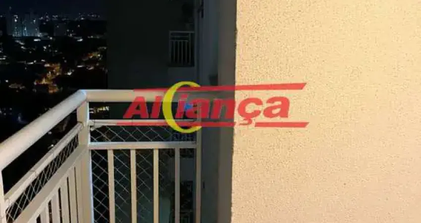 Apartamento com 2 quartos sendo 1 com suite para alugar,  m² - gopouva - guarulhos/sp