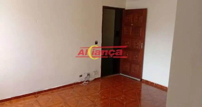 Apartamento 60m², com 2 quartos para locação na vila rio de janeiro - guarulhos/sp