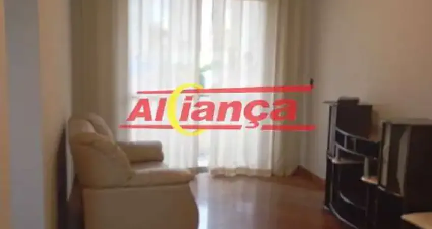 Apartamento 73m², com 2 quartos à locação no centro de guarulhos