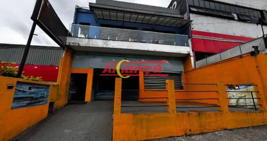Salão comercial para locação, parque renato maia, guarulhos.