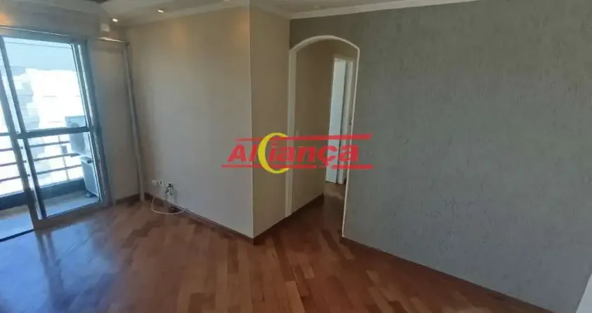 Apartamento com 2 dormitórios para alugar, 65 m² - jardim bom clima - guarulhos/sp