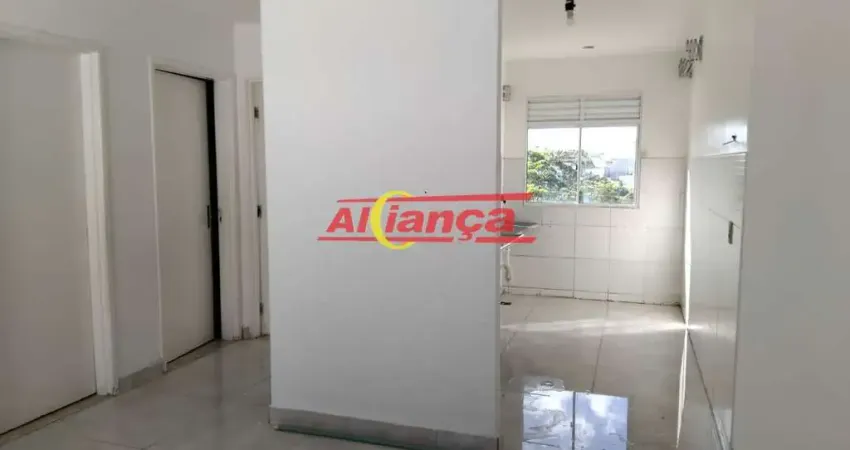 Apartamento 50m², com 2 quartos à locação na vila nova bonsucesso