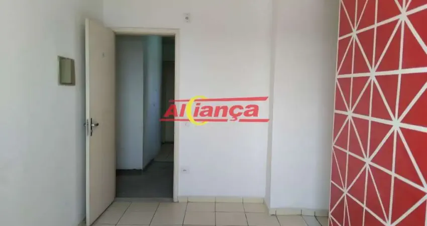 Apartamento 45m², com 2 quartos à locação no pimentas - guarulhos/sp
