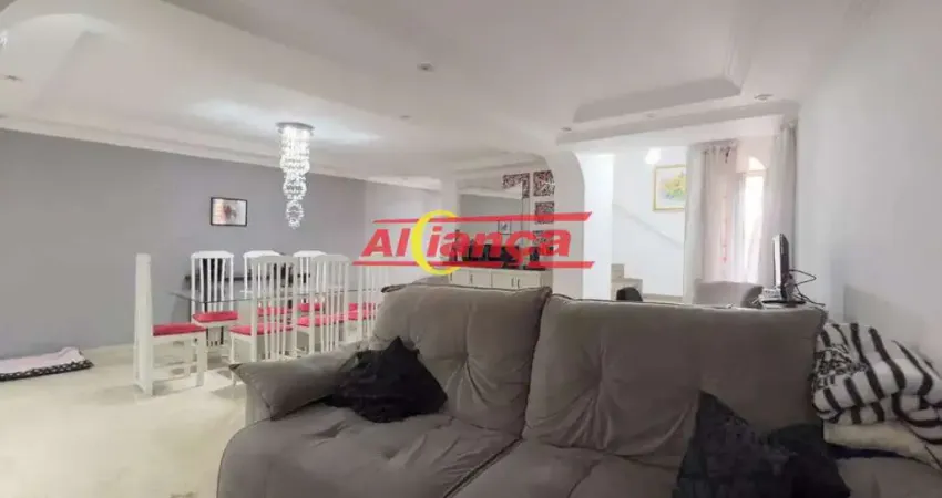 Sobrado 277m², com 3 quartos para locação em jardim santa mena