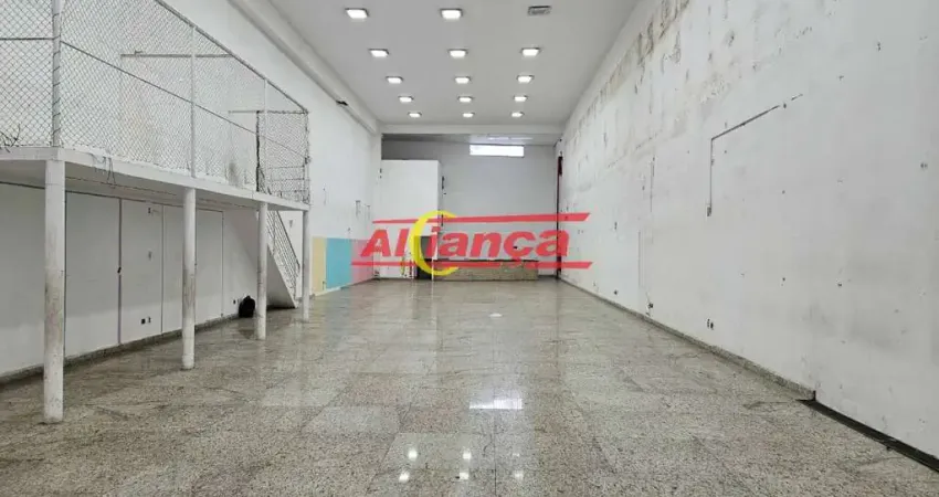 Salão comercial 400m² - para locação no centro de guarulhos - r$50.000
