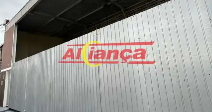 Galpão comercial 228m², para locação -jardim cumbica-r$ 15.000,00