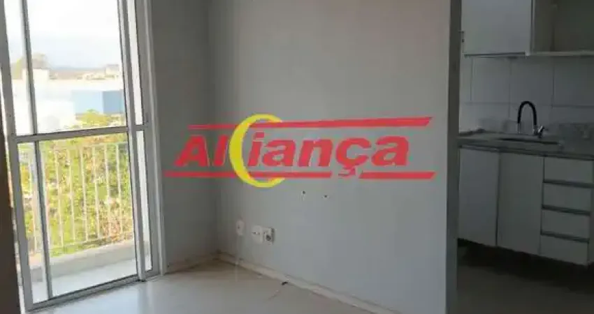 Apartamento 46m², com 2 quartos para alugar, no vila nova bonsucesso - guarulhos/sp - por r$1.450,00