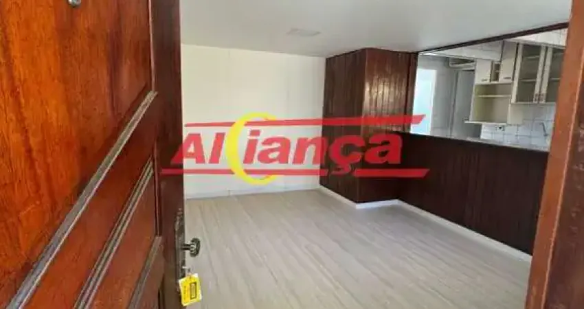 Aparatmento com 64m - 2 dormitorios e 1 vaga de garagem no pq. cecap cond. paraná - por r$  1.700,00