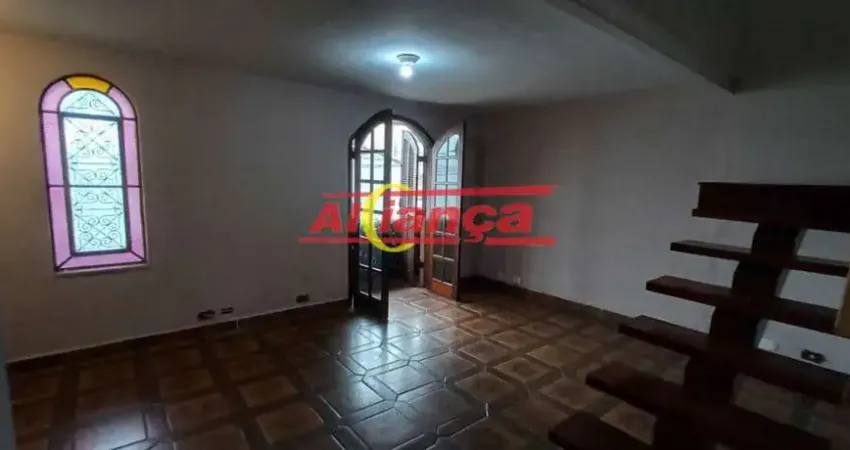 Sobrado com 3 quartos + edícula para alugar, 226m² - vila galvão - guarulhos /sp - por r$ 4.500,00