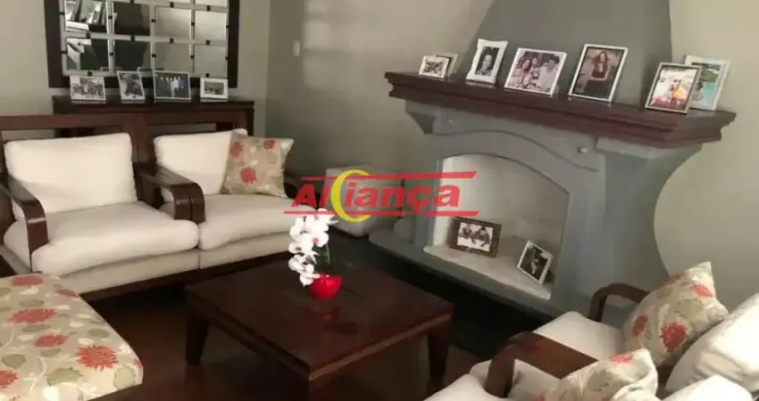 Casa 278m², com 3 quartos para alugar, no jardim vila galvão - guarulhos/sp - por r$9.000,00