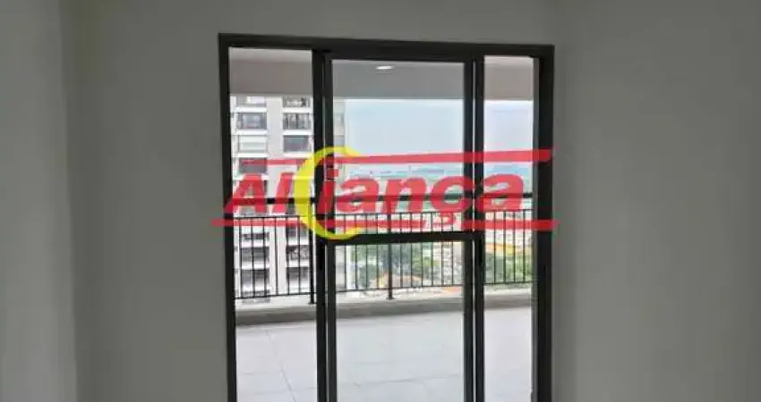 Apartamento 57m², com 2 quartos à locação no centro guarulhos sp