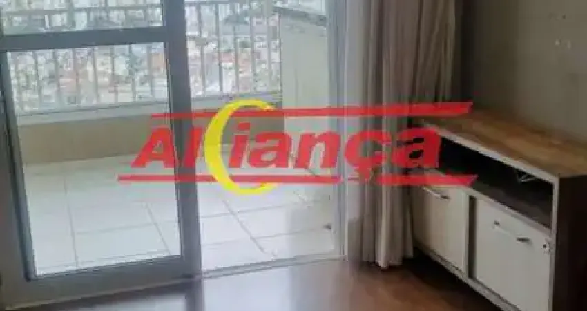 Apartamento 69m², com 3 quartos para alugar, no gopoúva - guarulhos/sp - por r$3.400,00