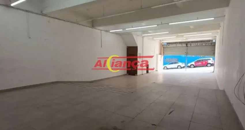 Salão comercial 210m², para locação - centro - guarulhos/sp