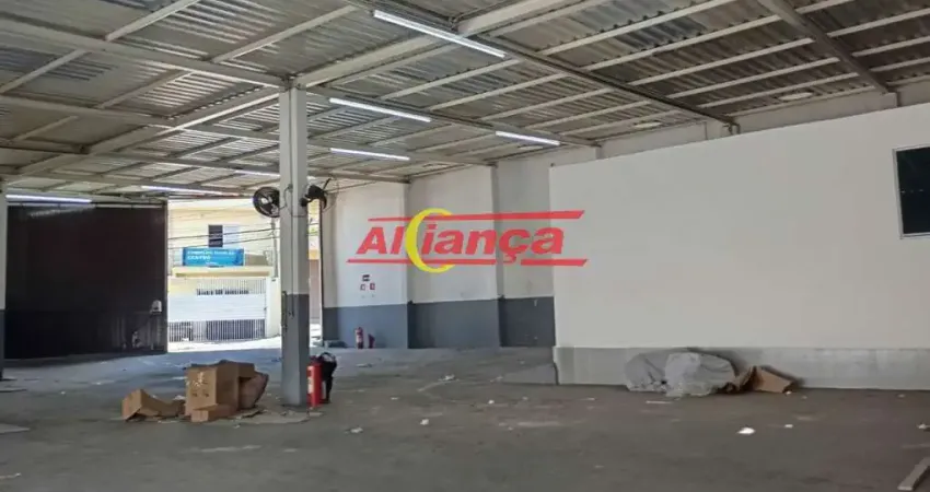 Salao comercial - 415 m² - 5 salas - 2 banheiros - r$ 14.000,00 - santa clara- guarulhos - sp.