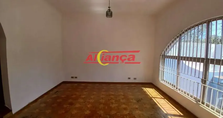 Sobrado comercial 230m², 3 quartos, suíte, para locação centro de guarulhos por r$ 6.000,00