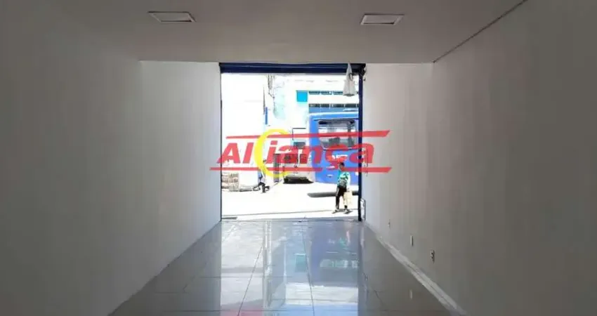 Salão comercial 99m² para locação no centro - guarulhos/sp - r$ 8.000,00