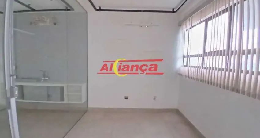 Sala comercial 50m², para locaço centro de guarulhos por r$ 1.800,00