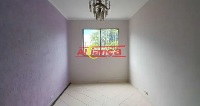 Apartamento 60m², com 2 quartos à locação na vila augusta guarulhos sp