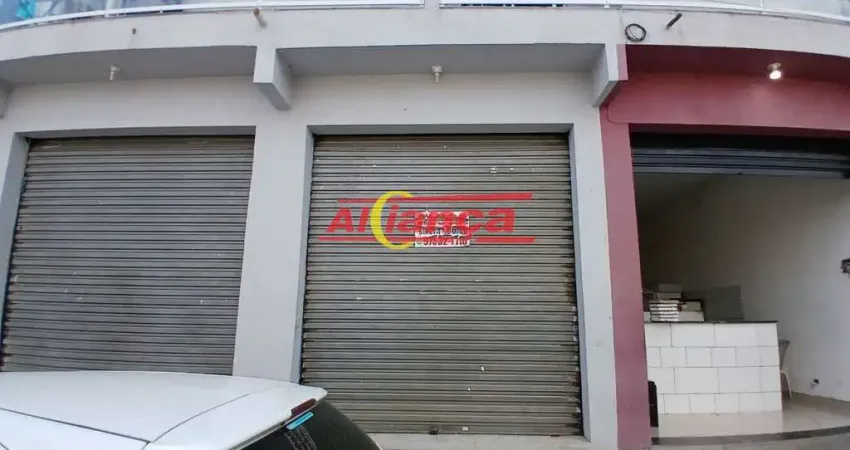 Salão comercial 40m²,  para locação no soberana. guarulhos sp