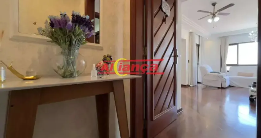 Apartamento para alugar com 144m² com 03 quartos - vila galvão - guarulhos/sp