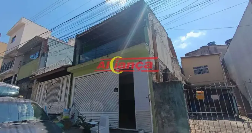 Sobrado individual 164m² com 3 quartos e 2 vagas de garagem - vila rio de janeiro. guarulhos/sp