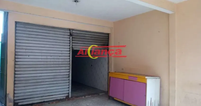 Salão comercial 35m², com 1 vaga - para locação cidade seródio-guarulhos sp-r$ 1.200,00