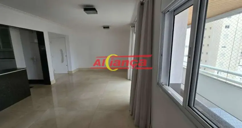 Apartamento 113², com 3 quartos à locação no centro guarulhos sp