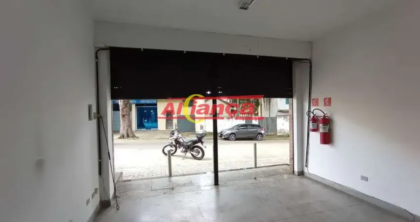 Salão com 40², à locação na vila fátima - guarulhos/sp por r$ 2.000,00