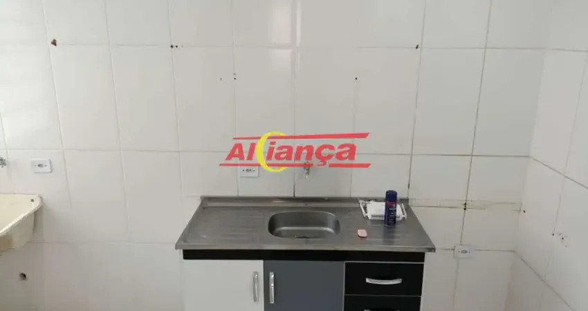 Apartamento 44m² - com 2 quartos para locação na chacará cabuçu - r$900,00