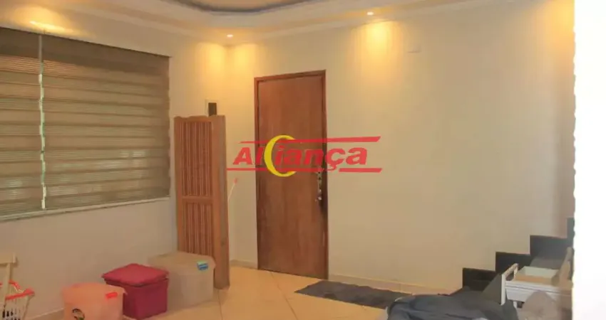 Sobrado com 220m² à locação, 4 quartos, vaga coberta na vila endres - guarulhos/sp por r$ 3.500,00