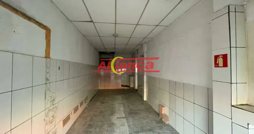 Salão comercial 106m² - jardim jovaia guarulhos sp para locação por r$ 3.800,00