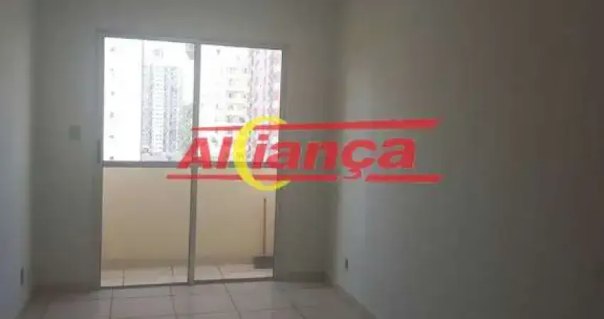 Apartamento com 02 dormitórios para alugar, 50m², picanço - guarulhos/sp