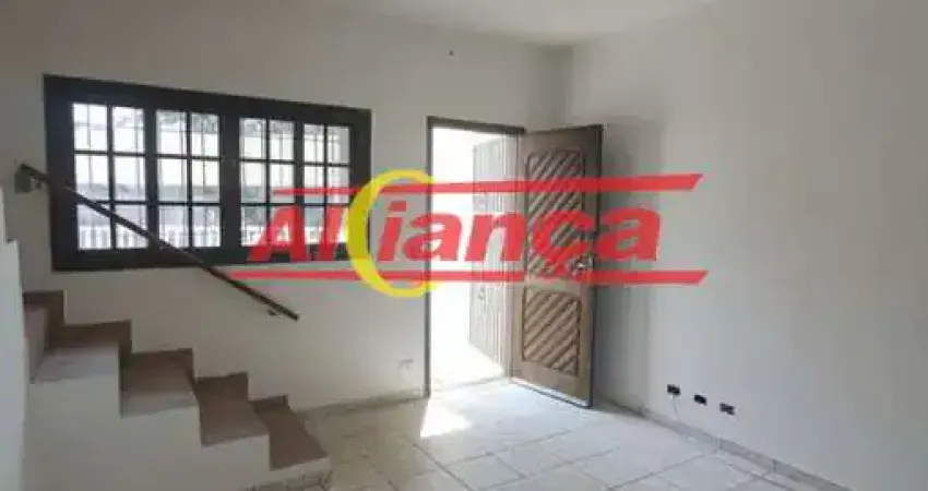 Sobrado 100m², com 2 quartos para locação -jardim santa mena - guarulhos-r$ 2.300,00