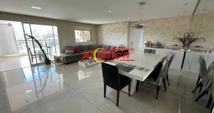Apartamento com 135m², 3 quartos, suíte, vagas - macedo - guarulhos/sp - por r$ 6.000,00
