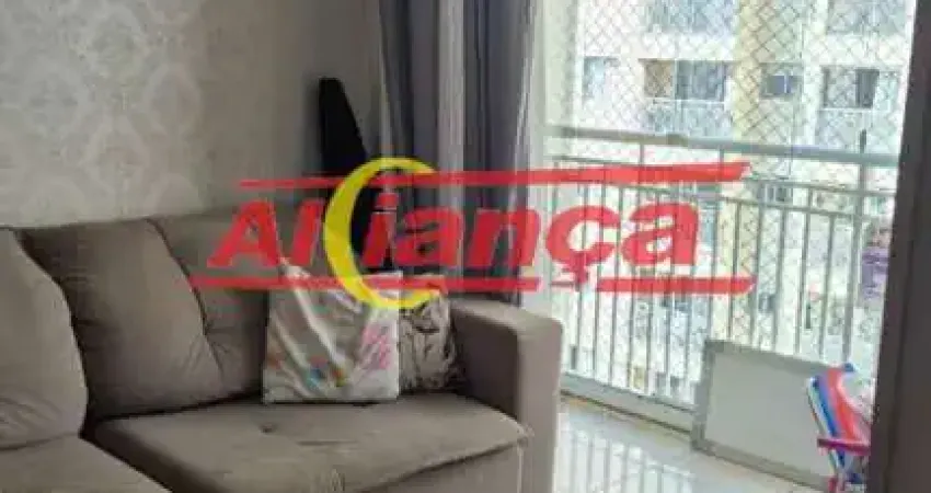 Apartamento com 3 quartos para alugar, 64 m² - ponte grande - guarulhos/sp - por r$2.700,00