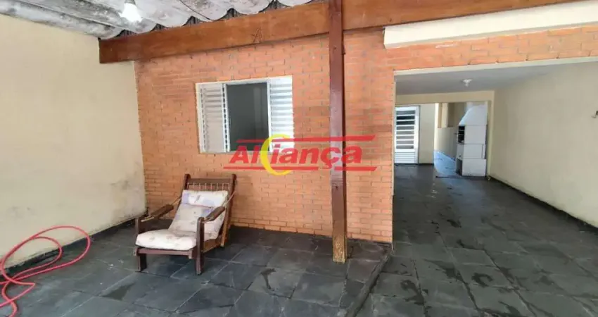 Casa 125m²,com 2 quartos, 1 vaga de garagem para locação no jardim ema - guarulhos - sp r$1.900,00