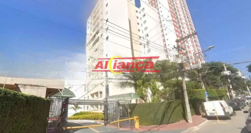 Apartamento 64m², com 2 quartos para locação no picanço - guarulhos sp